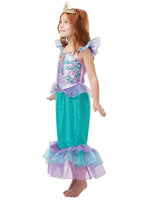 Disney Princess Glitter & Sparkle Ariel Girls Costume