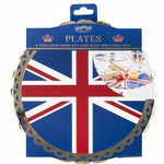 Union Jack Coronation Party Paper Plates