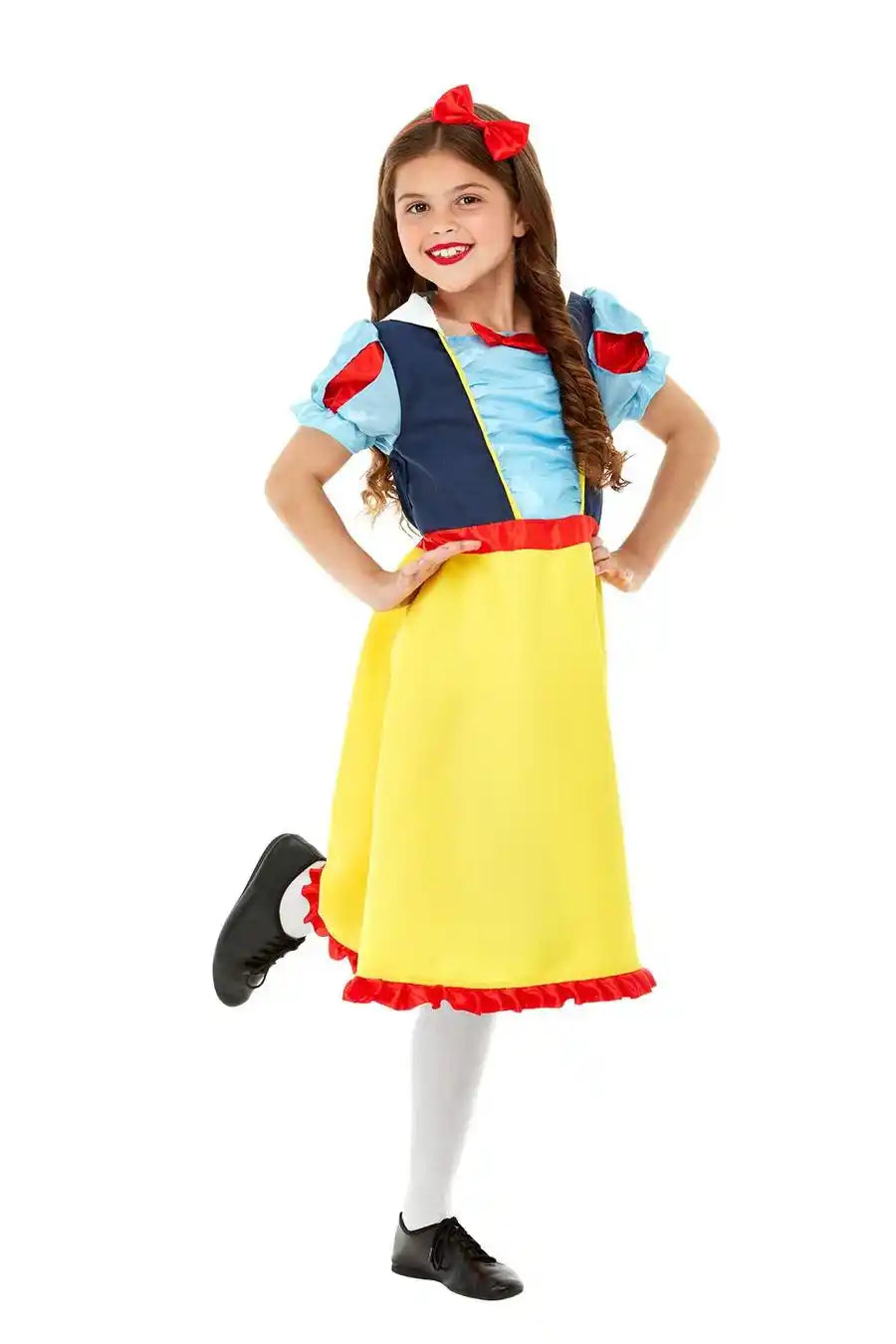 Girls Princess Snow Costume