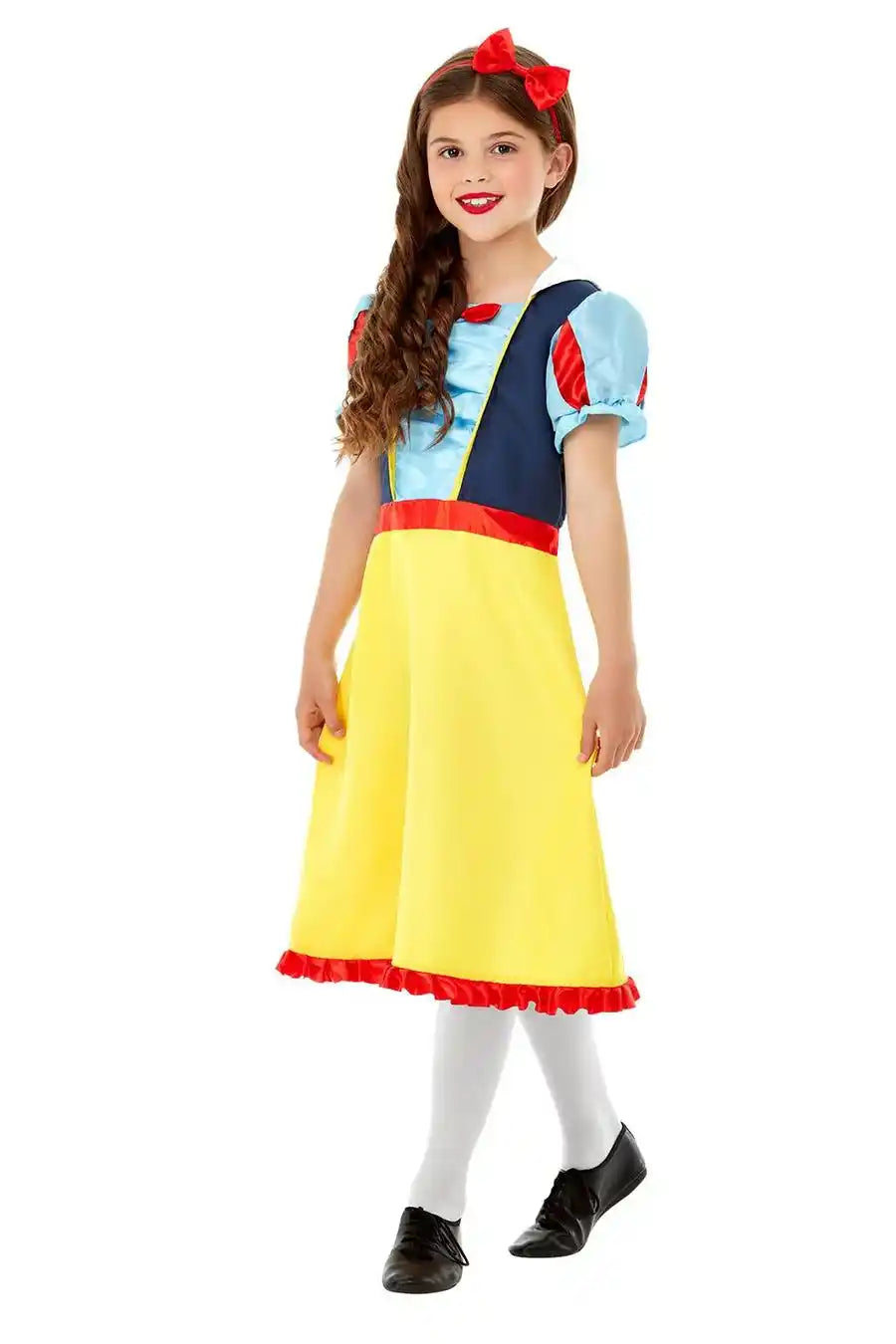 Girls Princess Snow Costume