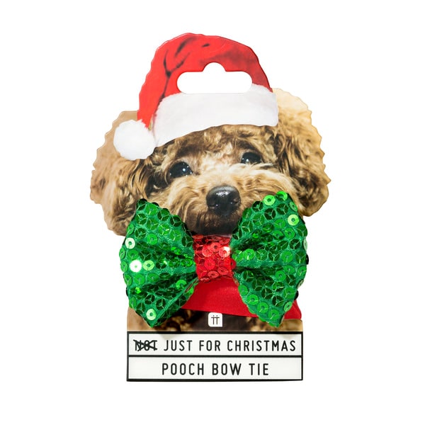 Festive Christmas Pooch Bow Tie