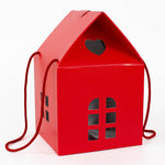Red Christmas Gift Elf House Box