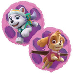 Paw Patrol Skye & Everest 2 Sided Design 18" Foil Balloon