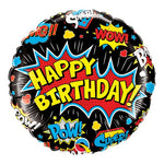 Happy Birthday Slogans 18" Foil Balloon