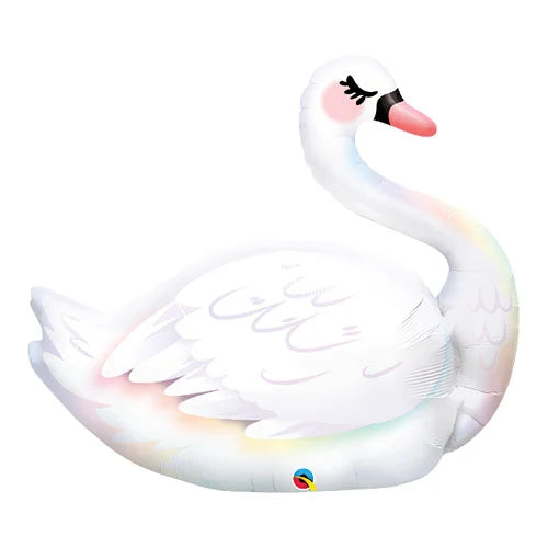 Lovely & Stylish Swan Supershape Foil 35" Balloon