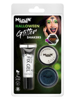 Halloween Glitter Shakers Black & White