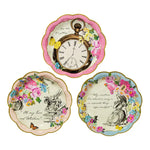 Alice in Wonderland Dainty Plates - 12pk