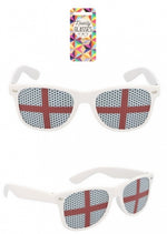 St George England Glasses with Dark Pinhole Lenses (Adult)