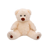 16" Amelia the White Twist Bear