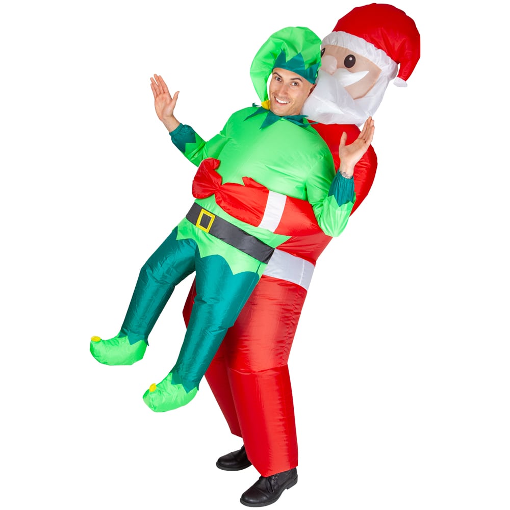 Inflatable Carry Me® - Santa & Elf