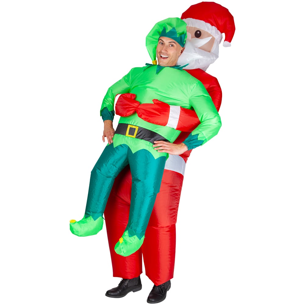 Inflatable Carry Me® - Santa & Elf