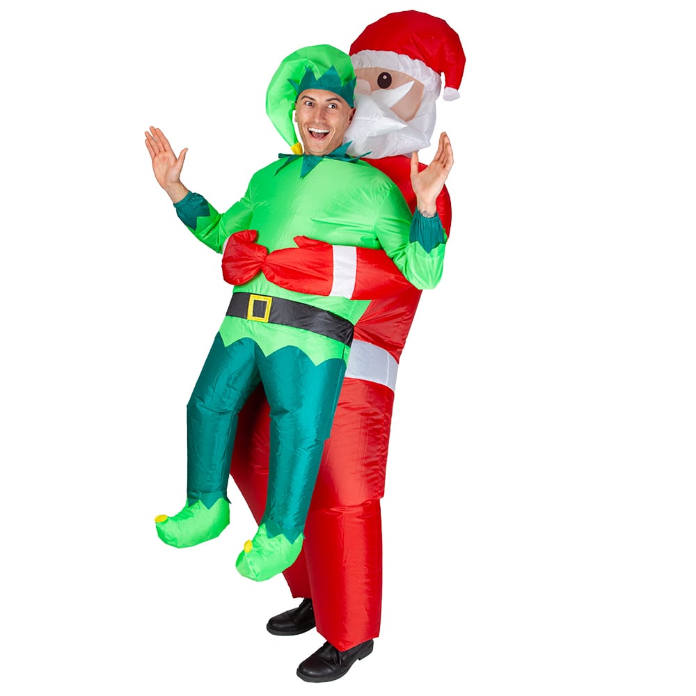 Inflatable Carry Me® - Santa & Elf