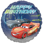 Disney Cars Happy Birthday Foil Balloon - 18"