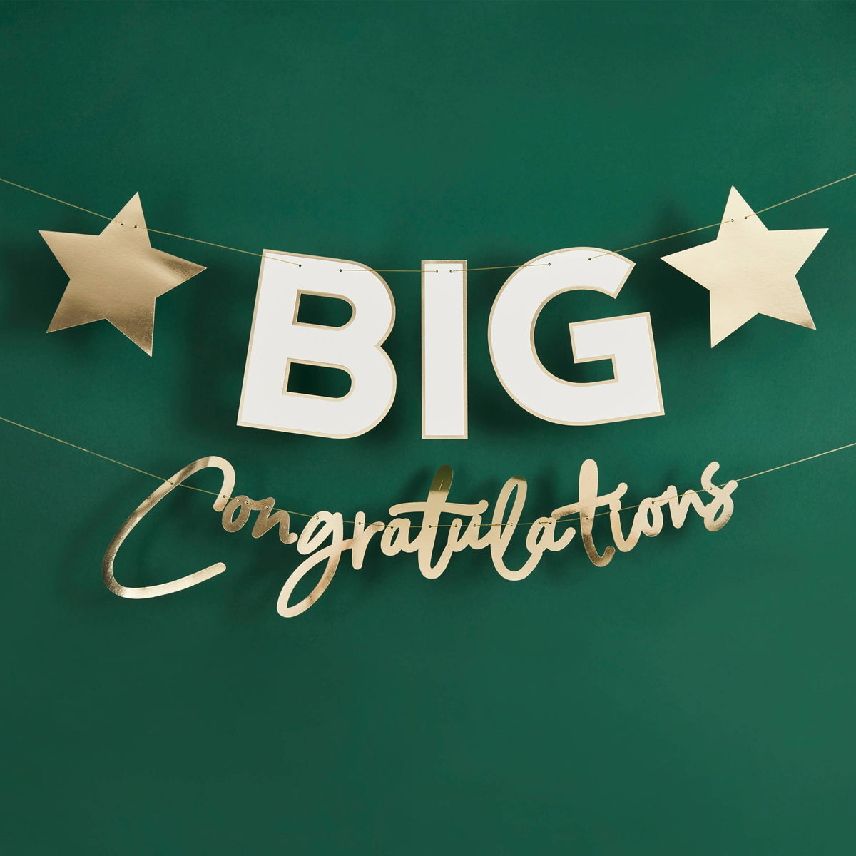 Big Congratulation Card Banner x2 2.5m