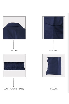 Adult Coveralls Blue Boiler Costume