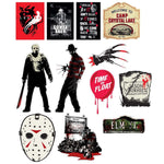 Horror Movie Cutouts - 12pk