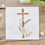 Communion Paper Napkins 16 Pack