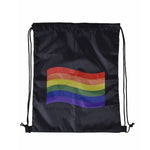 Gay Pride Flag Draw String Tote Bag - Each