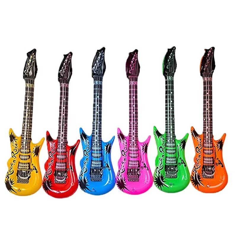 Inflatable Guitar 100cm Fancy Dress Music Costume