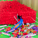 Watermelon Pop-Out Pinata with Blindfold