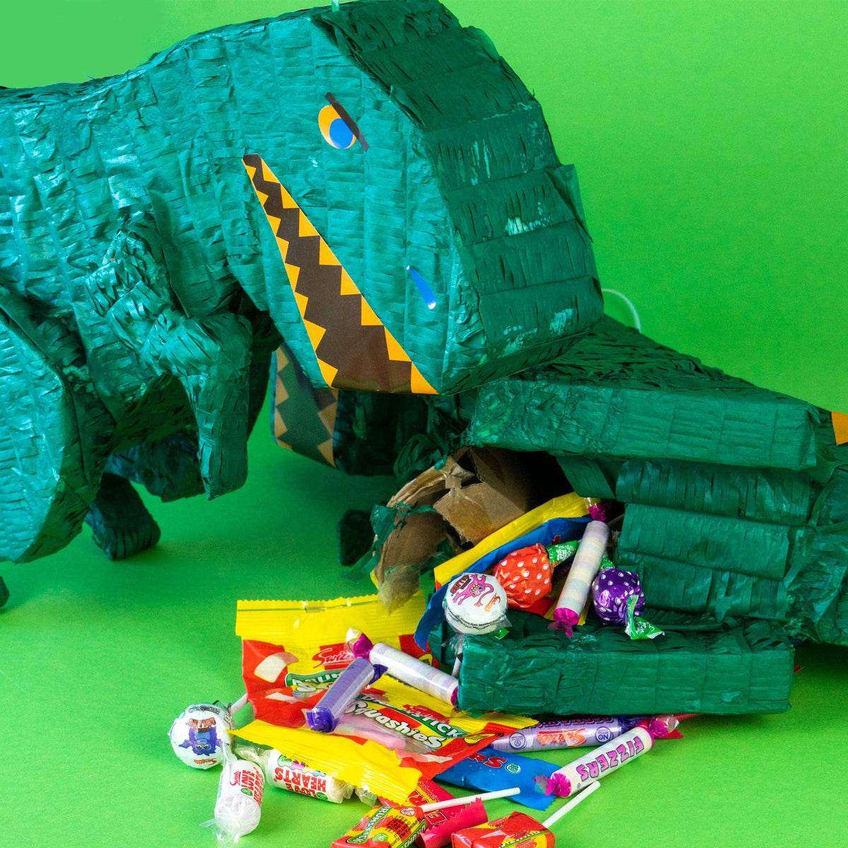 Green T-Rex Dinosaur Pinata
