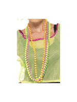 Neon 80s Beads 4pk