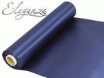 Satin Fabric 29cm x 20m - Navy Blue