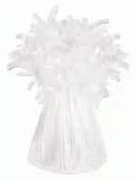 White Foil Balloon Weight - Each