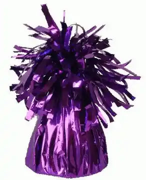 Purple Foil Balloon Weight - Each