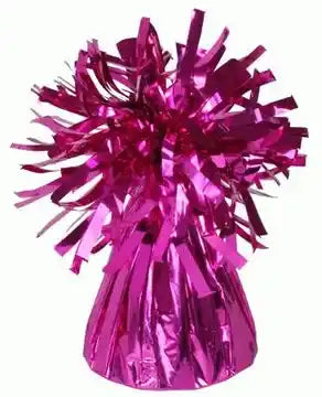 Fuchsia Pink Foil Balloon Weight - Each