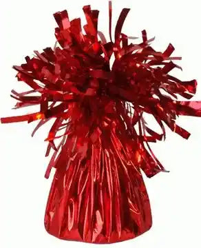 Red Foil Balloon Weight - Each