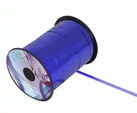 Blue Metallic Curling Ribbon 5mm x 250yds