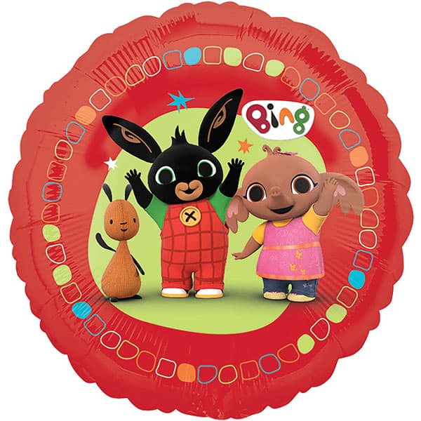 Bing & Friends 18" Round Foil Balloon