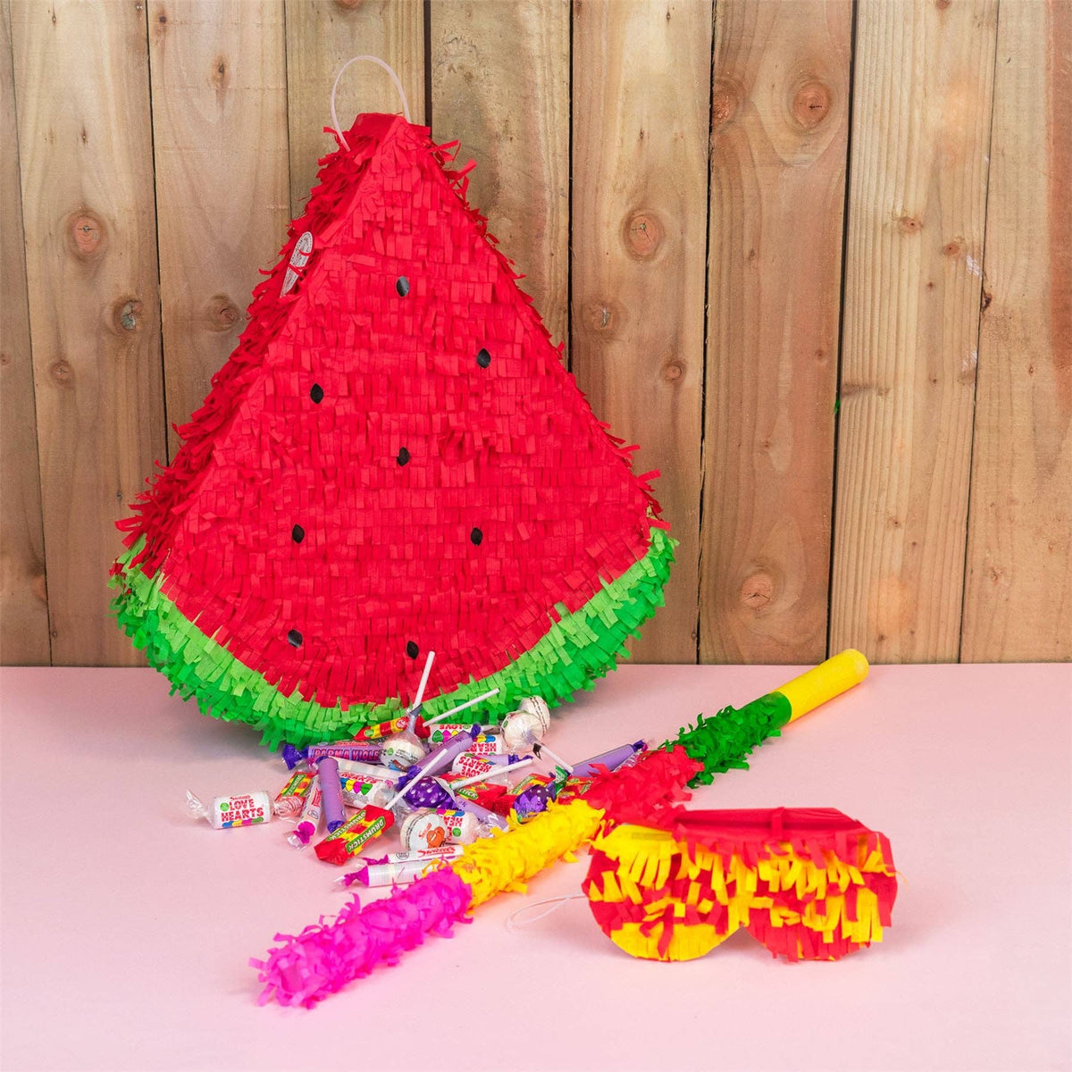 Red & Green Watermelon Pinata