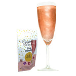 Sparkle Drops Fizz Bombs ROSE GOLD Rhubarb Stars 20g