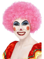 Crazy Clown Wig, Pink