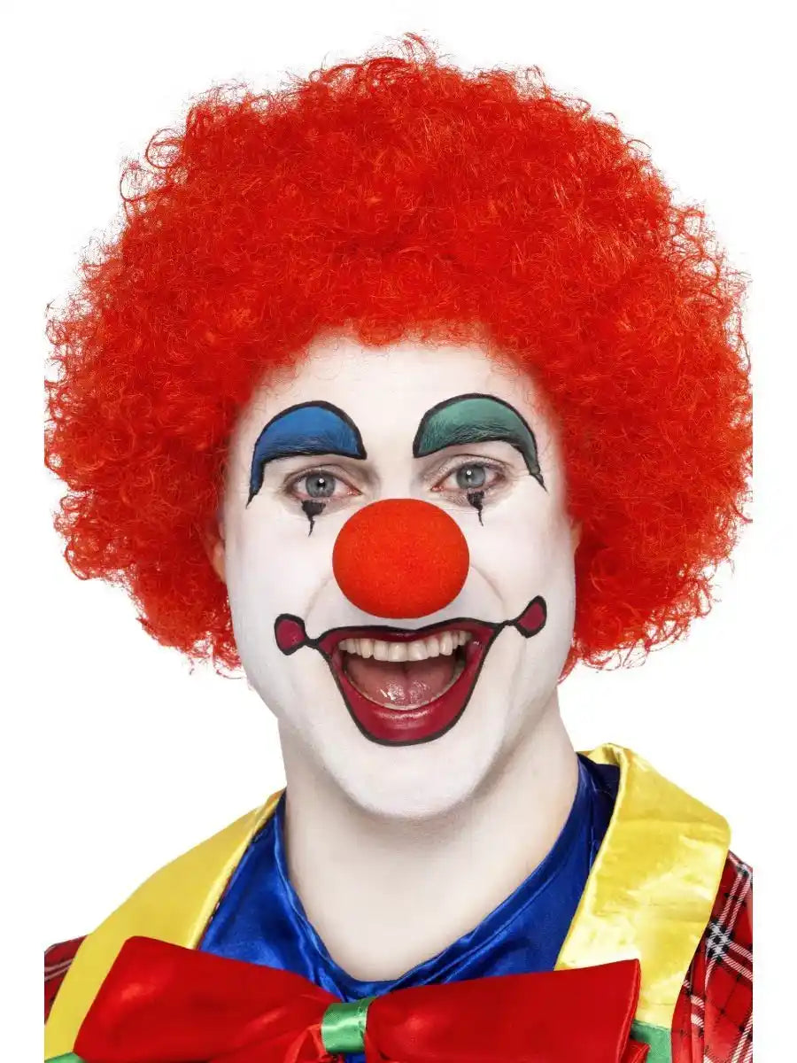 Crazy Clown Wig, Red