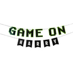 Game On Personalised Banner X2 2M & 15 Sticker Sheets