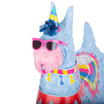 Blue Llama Pinata with Blindfold