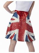 Union Jack Vintage Style Skirt