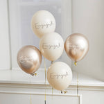 Engaged 12" Latex Balloons 5 Pack