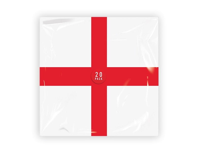 England Printed Paper Napkins 20pk