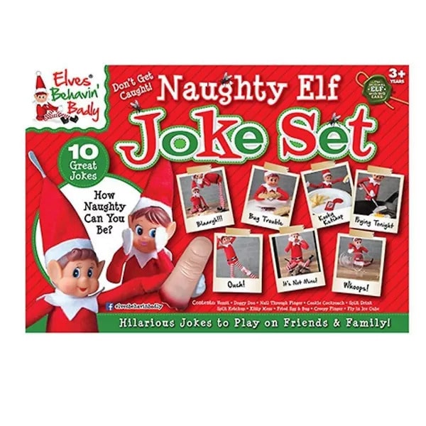 Naughty Elf Joke Set