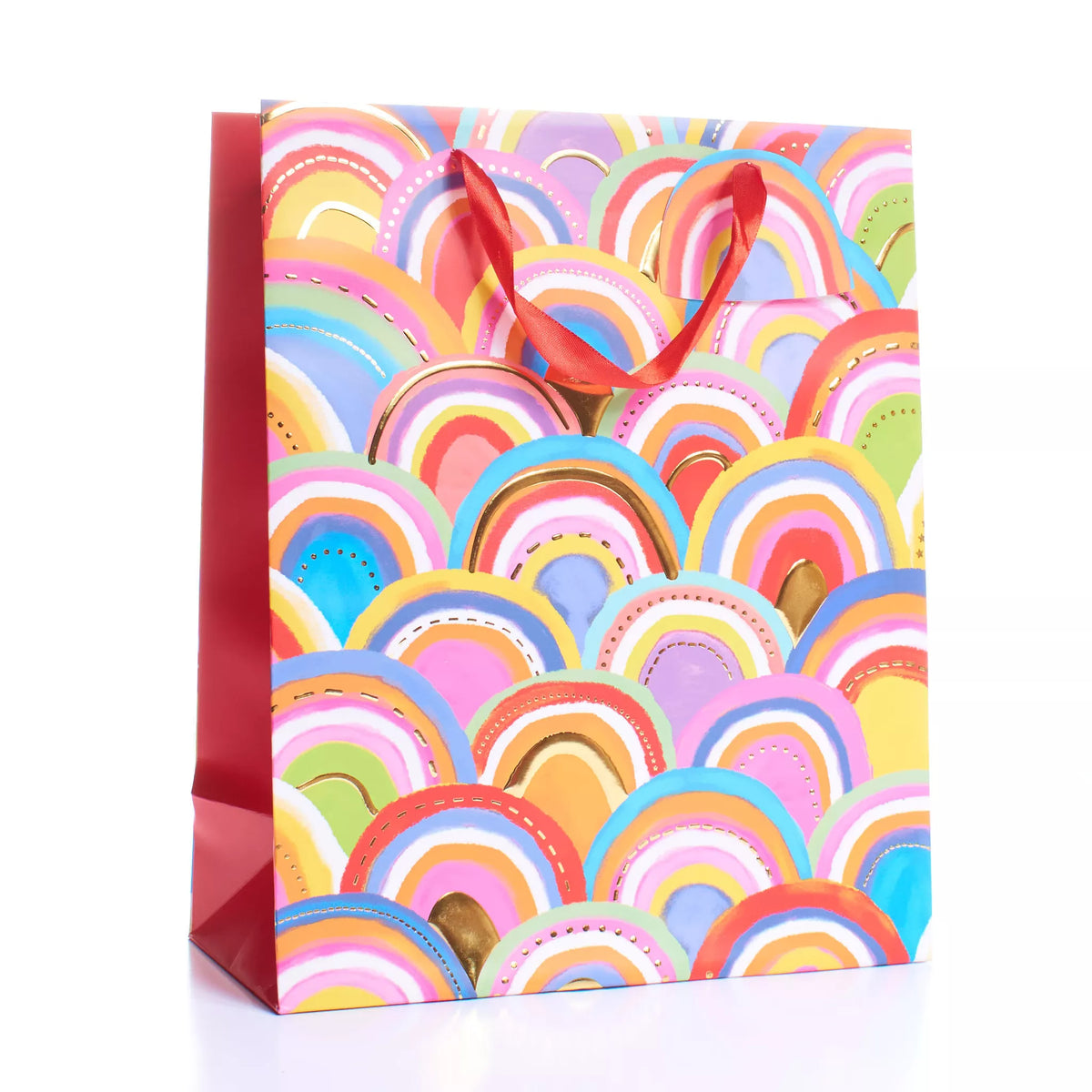 Vibrant Rainbow Gift Bag Large - Each