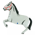 Large White Horse Supershape Foil Balloon