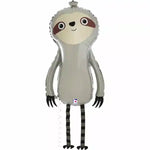 Fun Walking Balloon Friends Sloth Helium Foil Balloon - 39"