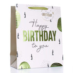 Gift Bag Happy Birthday To You Gold - Extra Large