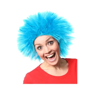 Blue Wild 'Thing' Wig