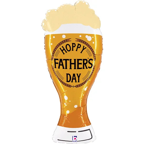 Hoppy Father's Day Beer Shape Foil Balloon