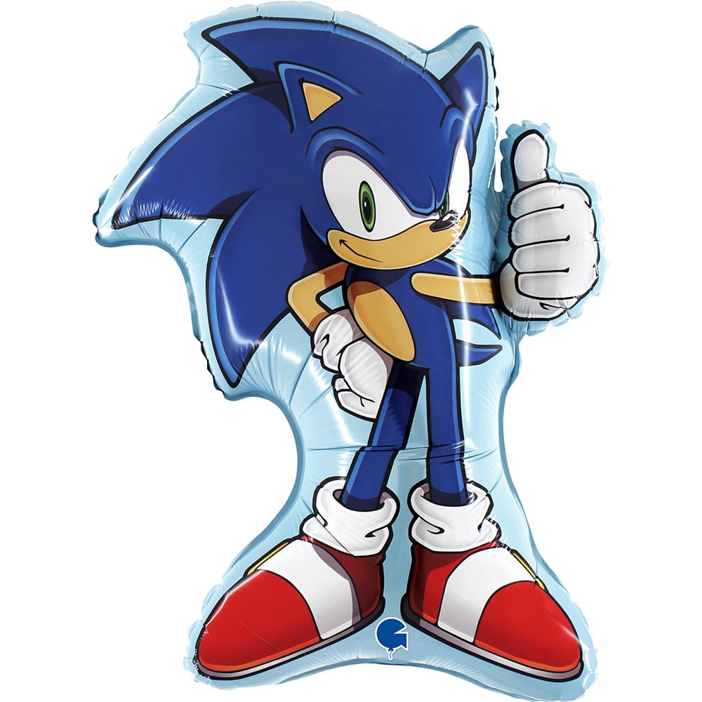 Sonic The Hedgehog Foil 28" Shape Balloon